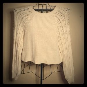 Cream Knit sweater